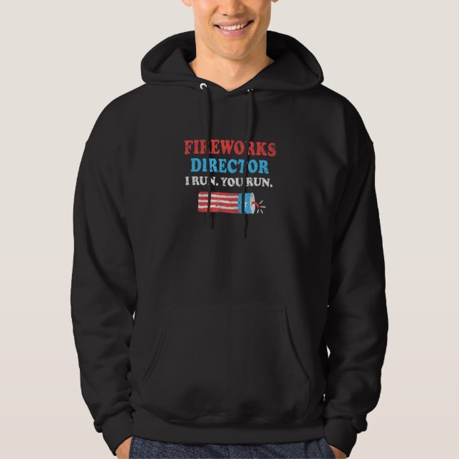 Sudadera Director De Fuegos Artificiales - Te Ejecuto 4 De  (Anverso)