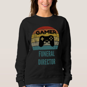 Sudadera Director de Funerales Gamer Vintage Años 60 70s Ga