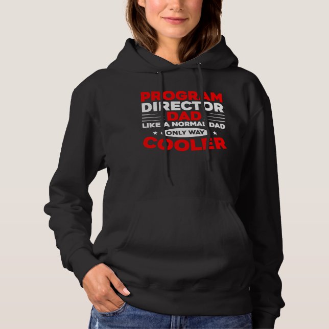 Sudadera Director de programa (Anverso)