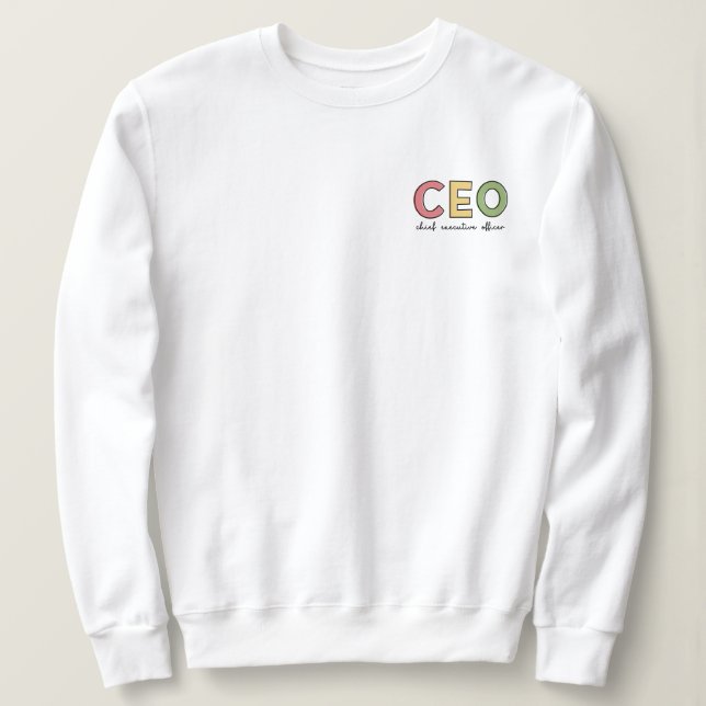 Sudadera Director General Director General Boss Gift (Anverso del diseño)