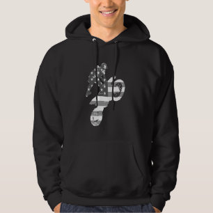Sudadera Dirt Bike Bandera Americana Patriótica, Motocross