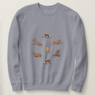 Sudadera Dirt Digging Dogs - en vacaciones de playa con pap