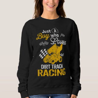 Sudadera Dirt Track Carreras Boy