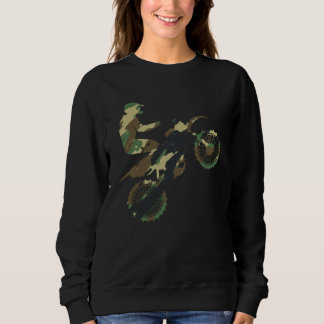 Sudadera Dirt Up Camouflage Motocross Motorcycle