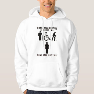Sudadera Disabilities you can see and others you can't (fac