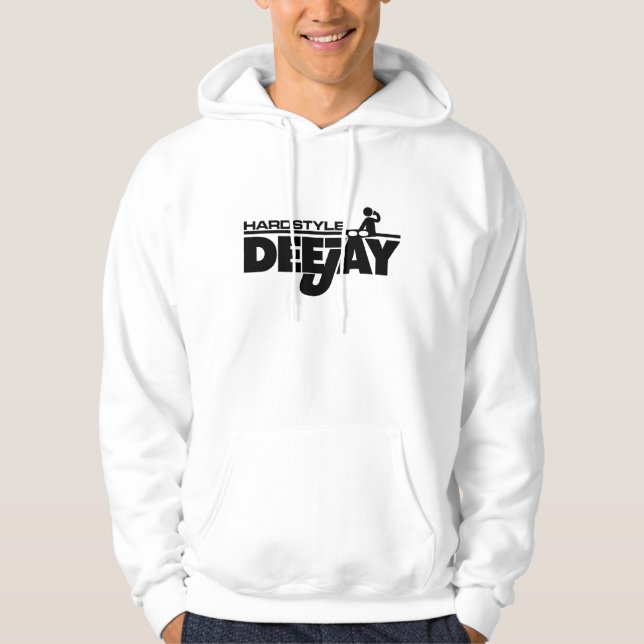 Sudadera Disc jockey de Hardstyle (Anverso)