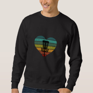 Sudadera DiscGolf: cesta de destino retro vintage
