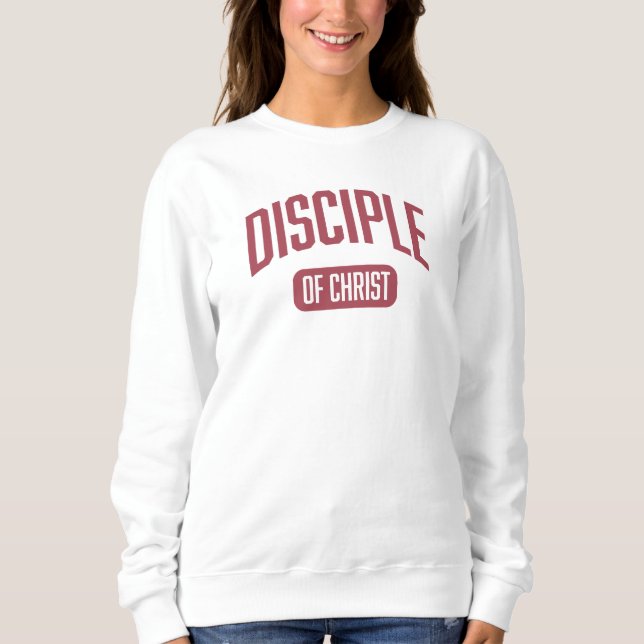 Sudadera Disciple Burgundy (Anverso)