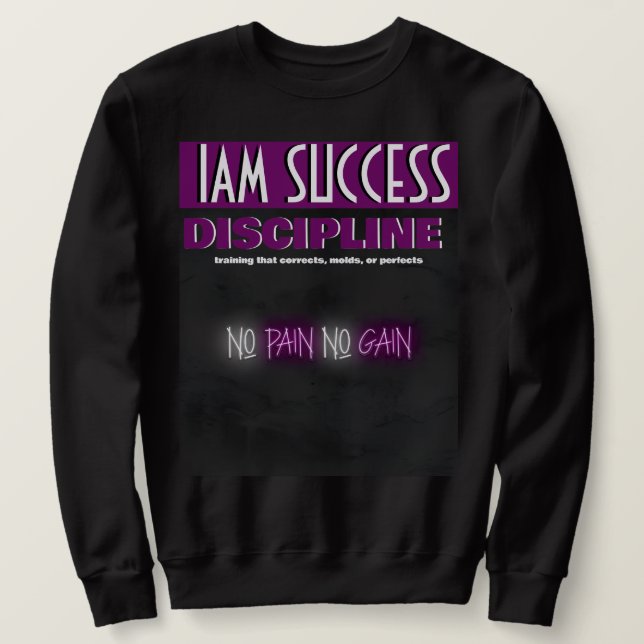 SUDADERA DISCIPLINA (Anverso del diseño)