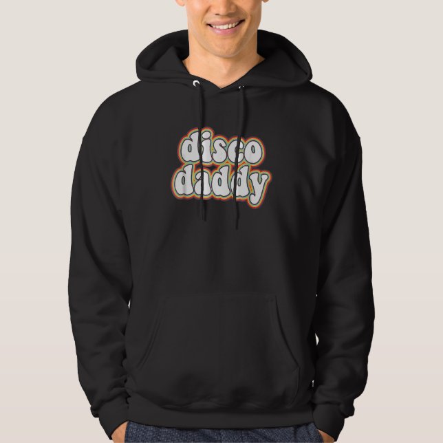 Sudadera Disco Daddy de los 70 Disfraz de 1970 para hombres (Anverso)
