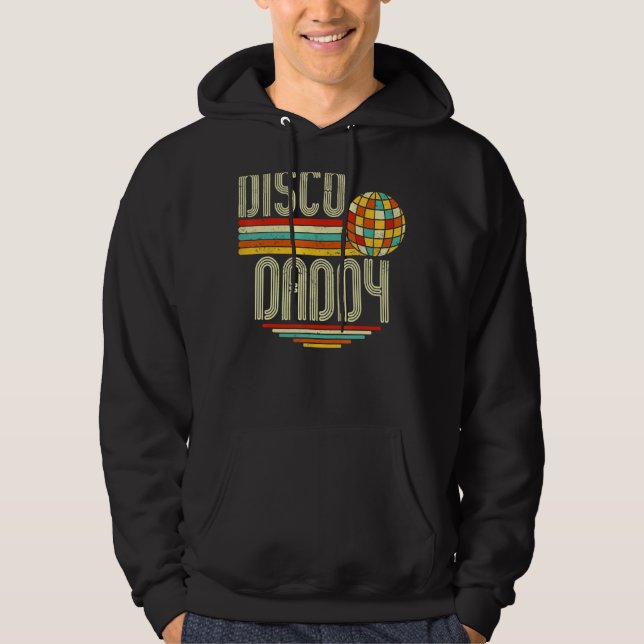 Sudadera Disco Daddy Disco Disstume Hombres Vintage Mujeres (Anverso)