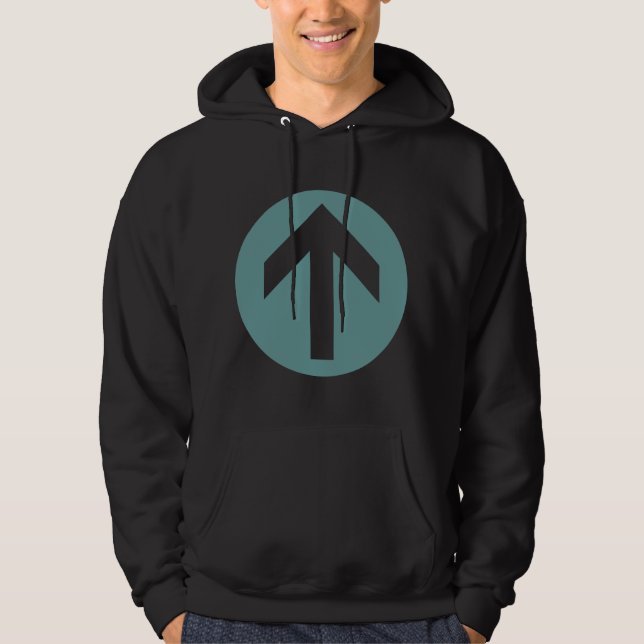 Sudadera Disco de flecha (Anverso)