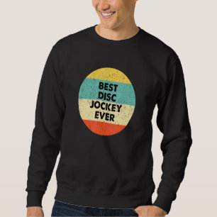 Sudadera Disco Jockey Mejor Jockey en Disco