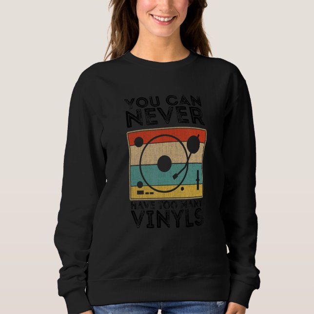 Sudadera Disco LP de vinilo retro vinilos antiguos 1 (Anverso)