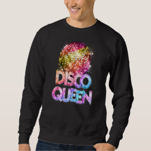 Sudadera Disco Queen 70's Disco Tema de la vendimia setenta