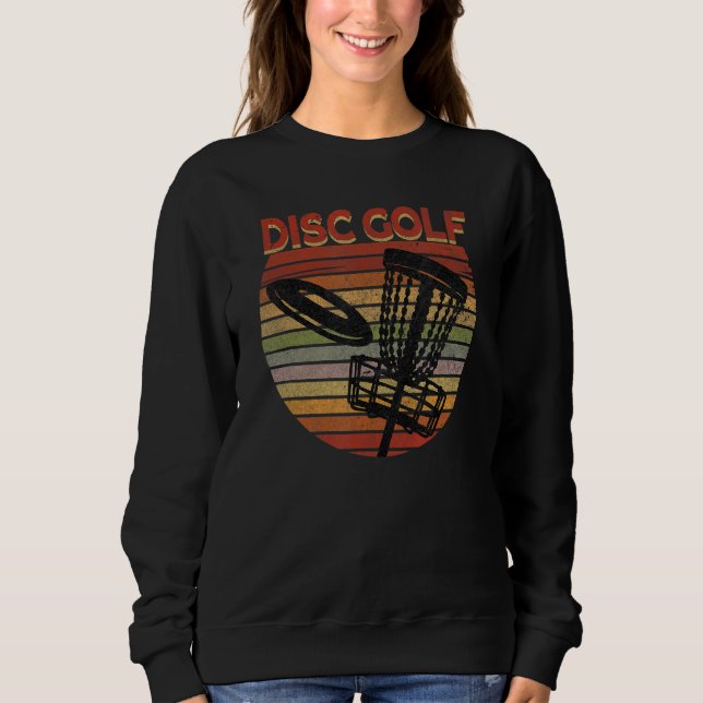 Sudadera Disco Retro Disk Golf Player Set Disk Golf (Anverso)