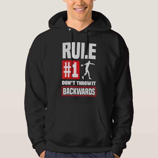 Sudadera Discus Lanzando Discus Thrower Track Y Field Rut (Anverso)