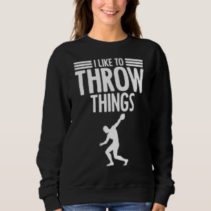 Sudadera Discus Thrower Deportes Diciendo a Javelin Sport C
