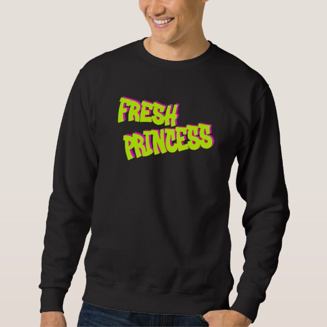 Sudadera Diseñado Vintage & Retro Princesa Fresca Moderna & (Anverso)