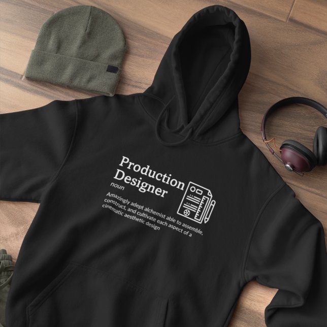 Sudadera Diseñador de producción Definición Modo oscuro - P (Subido por el creador)
