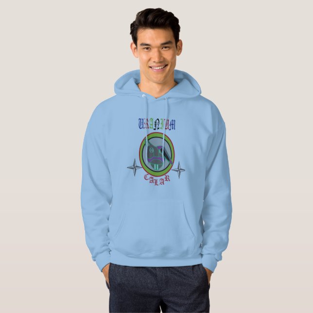 Sudadera Diseñador sintiendo conejo (Anverso completo)