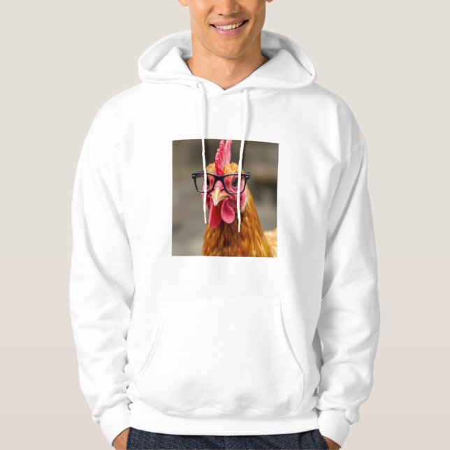 Sudadera Diseñar el pollo (Anverso)
