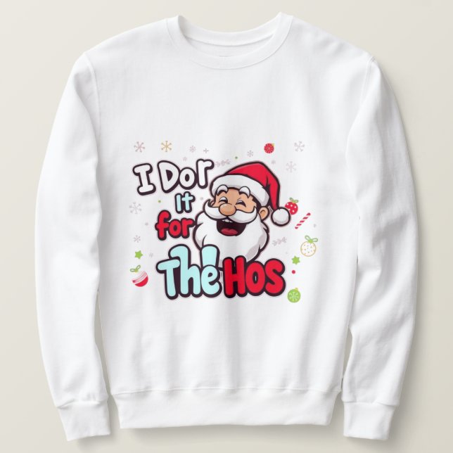 Sudadera Diseñar mentes de perros locos lo hago por el Hos  (Anverso del diseño)