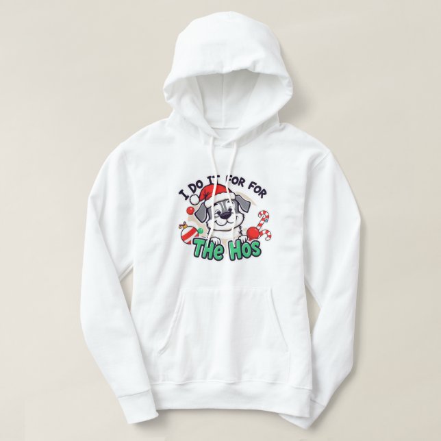 Sudadera Diseñar mentes de perros locos lo hago por el Hos  (Diseño del anverso)