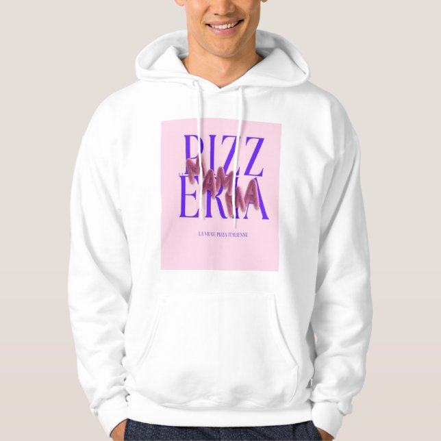 Sudadera Diseñar pizza (Anverso)