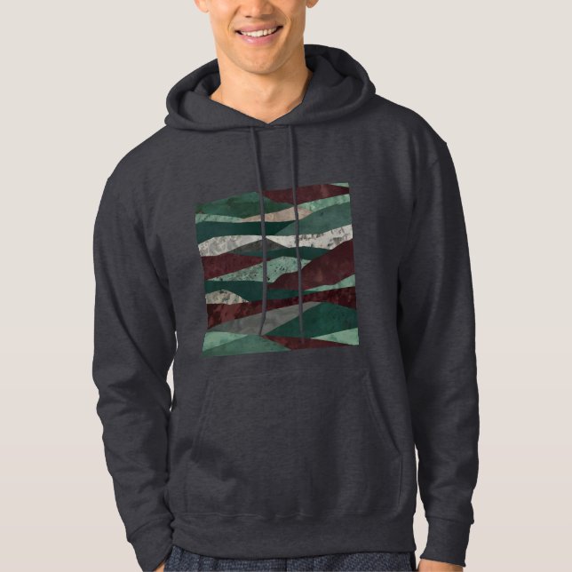 Sudadera Diseño abstracto Carcasa temática de la naturaleza (Anverso)
