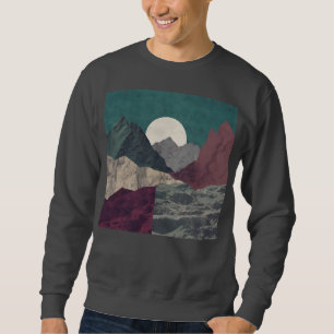 Sudadera Diseño abstracto, temática de la naturaleza