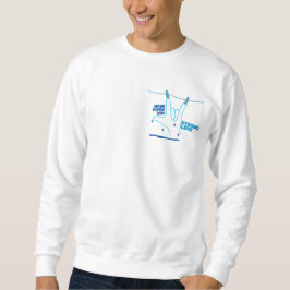 Sudadera Diseño ASL - Lava, Enjuaga y Seca Amor ILY