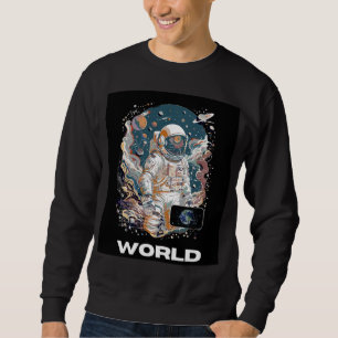 Sudadera Diseño astronauta mundial