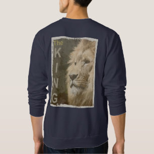 Sudadera Diseño Atrás Imprimir Pop Art Cabeza de León Los R
