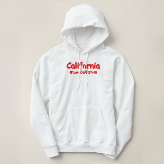 Sudadera Diseño "California". Comprar ahora (Diseño del anverso)