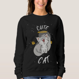 Sudadera Diseño CAT cutáneo