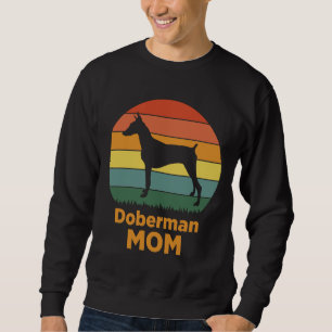 Sudadera Diseño colorido de Doberman Mom