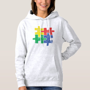 Sudadera Diseño curado de vintage con problemas de autismo