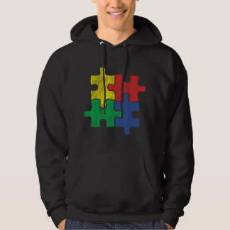 Sudadera Diseño curado de vintage con problemas de autismo