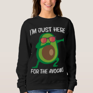 Sudadera Diseño De Aguacate Cuto Para Hombres Frutos Saluda