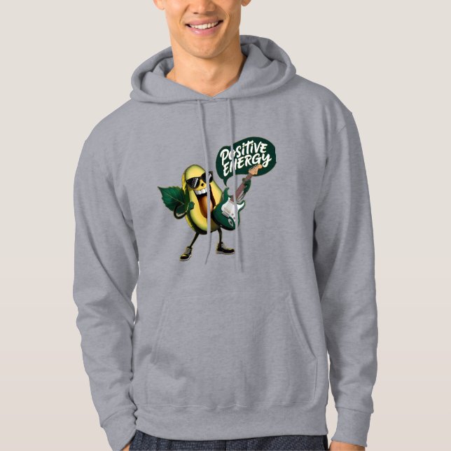 Sudadera Diseño de aguacate feliz (Anverso)