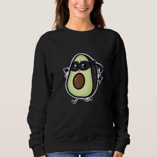 Sudadera Diseño De Aguacate Ninja Para Hombres Mujeres