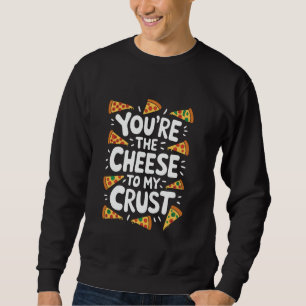 Sudadera Diseño de amante de pizza de rebanada para amantes