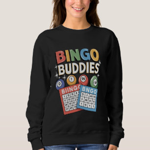 Sudadera Diseño de amigos de bingo para hombres y mujeres a