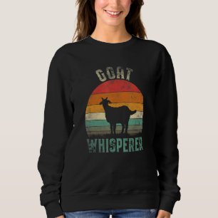 Sudadera Diseño de animales para granjeros de cabra Whisper