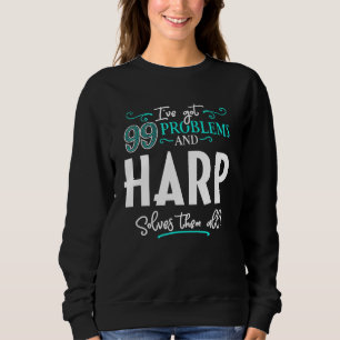 Sudadera Diseño de arpa - Harp los resuelve a todos