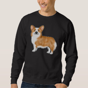 Sudadera Diseño de arte de la raza de perro Corgi galés de