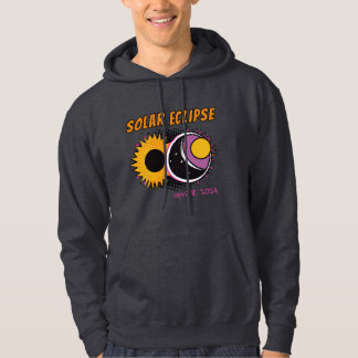 Sudadera Diseño de arte pop de eclipse solar total 2024