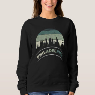 Sudadera Diseño de aspecto perturbado en el paisaje de Fila