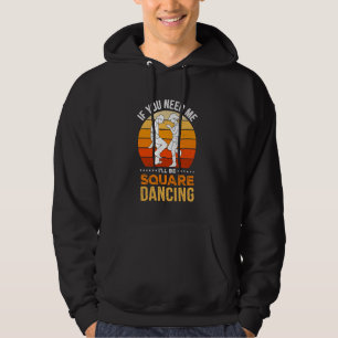 Sudadera Diseño de baile cuadrado occidental para un bailar